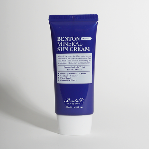 BENTON - Mineral Sun Cream Skin Fit SPF50 / PA++++ - 50ml