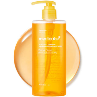 MEDICUBE - Kojic Acid Turmeric Brightening Body Wash - 400ml