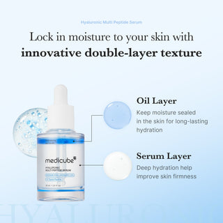 MEDICUBE - Hyaluronic Multipeptide Serum - 30ml
