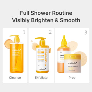 MEDICUBE - Kojic Acid Turmeric Brightening Body Wash - 400ml