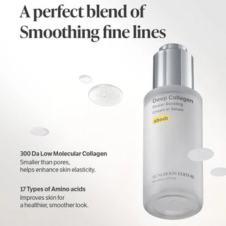 SUNGBOON EDITORS - Deep Collagen Power Boosting Cream In Serum - 30ml