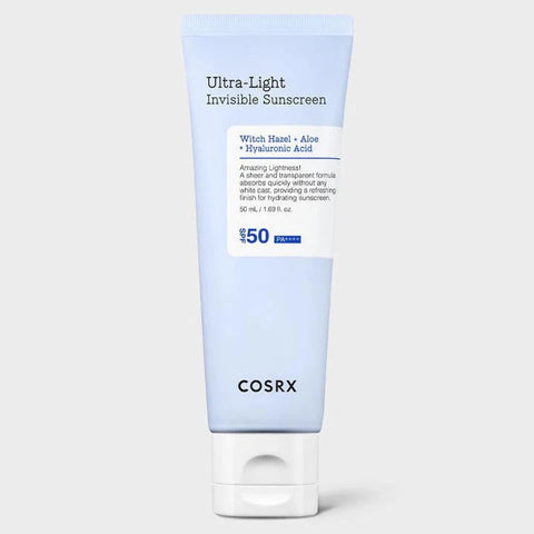 COSRX - Ultra Light Invisible Sunscreen SPF50 PA++++ - 50mL