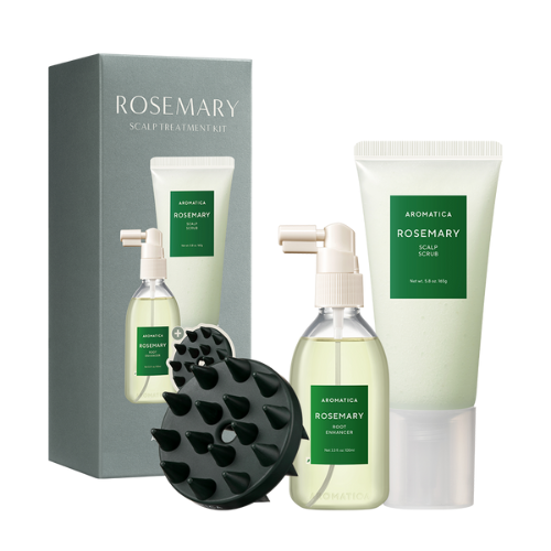 AROMATICA - Rosemary Scalp Treatment Kit – SkinLoversMX