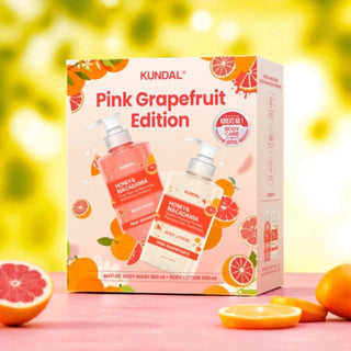 KUNDAL - Pink Grapefruit Edition - Gel de Ducha 500 ml + Loción Corporal 500ml
