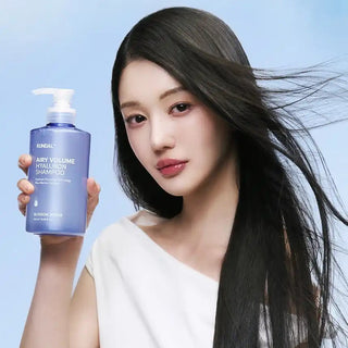 KUNDAL - Airy Volumen Hyaluron Edition Blossom Breeze - Shampoo 300ml + Treatment 300ml