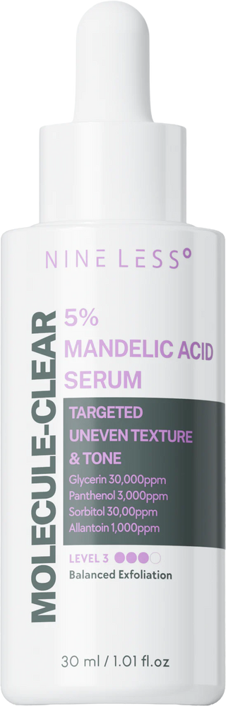 NINELESS - Molecule Clear Exfoliación Inteligente para tu Piel - 4serums (PROMO 4X3)