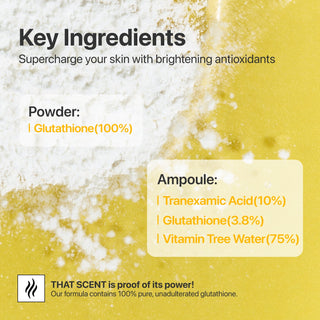 NUMBUZIN - No.5 Glutathione TXA Advanced Dark Spot Ampoule Concentrate - 10gr + 7gr