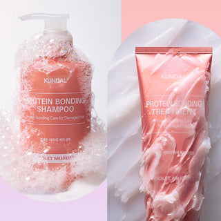 KUNDAL - Holiday Silk Edition - Protein bonding Shampoo 500ml + Treatment  250ml