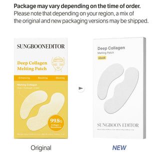 SUNGBOON EDITORS - Deep Collagen Melting Patch - 6piezas