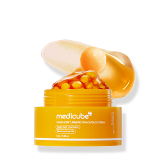MEDICUBE - Kojic Acid Turmeric Vita Capsule Cream - 53gr