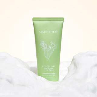 MARY & MAY - Houttuynia Cordata + Tea Tree Cleansing Foam - 150ml