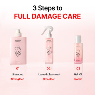 GROWUS - Damage Therapy Shampoo EX  - 500ml