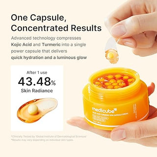 MEDICUBE - Kojic Acid Turmeric Vita Capsule Cream - 53gr