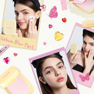 COLORGRAM - Sebum Retouching Blur Pact - 6.5gr