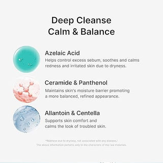 MEDICUBE - Azelaic Acid Niacinamide Deep Clean Foam Cleanser - 120gr