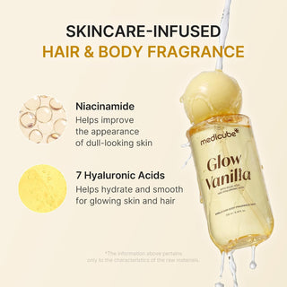 MEDICUBE - Glow Vanilla Mist para Cabello y Cuerpo - 100ml