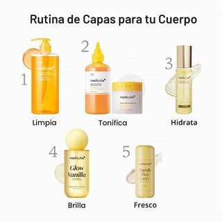 MEDICUBE - Glow Vanilla Mist para Cabello y Cuerpo - 100ml