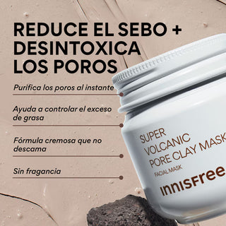 INNISFREE - Super Volcanic Pore Clay Mask - 80ml