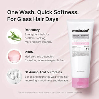 MEDICUBE - Rosemary PDRN Damage Care Hair Mask - 200ml