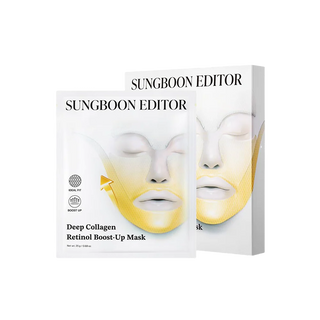 SUNGBOON EDITORS - Deep Collagen Retinol  Boost Up Mask Set - 4mascarillas