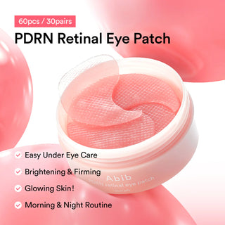 ABIB - PDRN Retinal Eye Patch Glow Jelly - 30pares