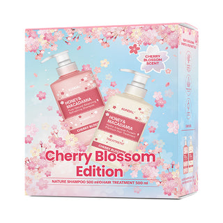 KUNDAL - Cherry Blossom Edition -  Shampoo 500ML + Treatment 500ML