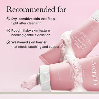 ARENCIA - Rosehip Mild PH Balancing Rice Cake Cleanser - 150gr