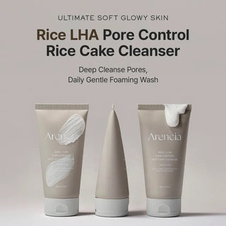ARENCIA - Rice + LHA Pore Control Rice Cake Cleanser - 150g