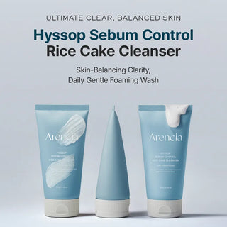ARENCIA - Hyssop Sebum Control Rice Cake Cleanser - 150gr