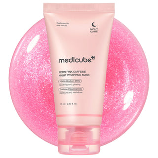 MEDICUBE - PDRN Pink Caffeine Night Wrapping Mask -  75ML