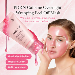 MEDICUBE - PDRN Pink Caffeine Night Wrapping Mask -  75ML