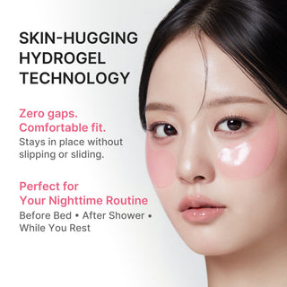 MEDICUBE - PDRN Pink Caffeine Collagen Eye Patch - 60pcs