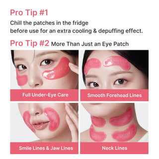 MEDICUBE - PDRN Pink Collagen Jelly Eye Mask - 6pares