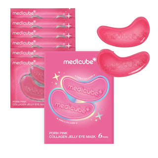 MEDICUBE - PDRN Pink Collagen Jelly Eye Mask - 6pares