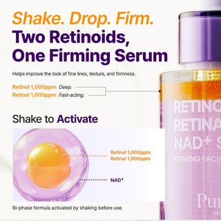 PURITO SEOUL - Retinol Retinal 2000 NAD+ Serum - 30ml