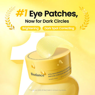 BIODANCE - Vita Niacinamide Eye Patches - 30pares