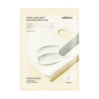 CELIMAX - Pore + Dark Spot Brightening Cream Mask - 1 SheetMask