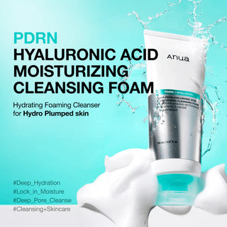 ANUA - PDRN Hyaluronic Acid Moisturizing Cleansing Foam - 150ml