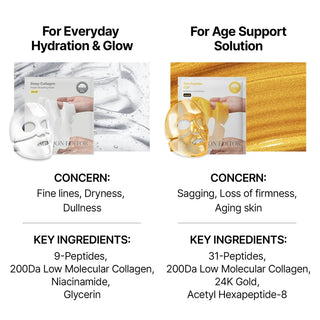 SUNGBOON EDITORS - Silk Peptide EGF Gold Mask - 1 pza