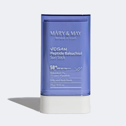 MARY & MAY - Vegan Peptide Bakuchiol Sun Stick SPF50+ PA++++ - 18g