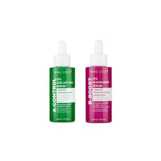 NINELESS - Dual Action Skin Refining Serums - 2piezas
