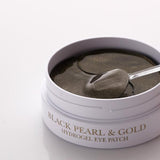 PETITFEE - Black Pearl & Gold Hydrogel Eye Patch - 60 pza