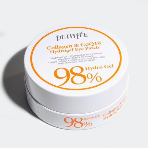 PETITFEE - Collagen & Co Q10 Hydrogel Eye Patch - (60pcs)