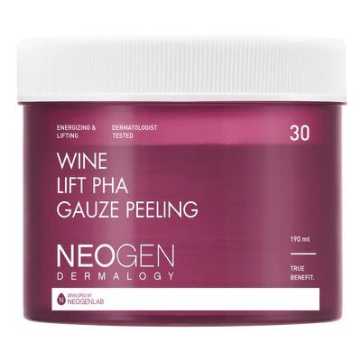 NEOGEN - Wine Lift PHA Gauze Peeling - 30 pzs